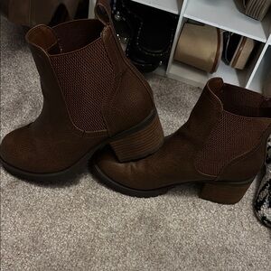 Brown Ankle Boots